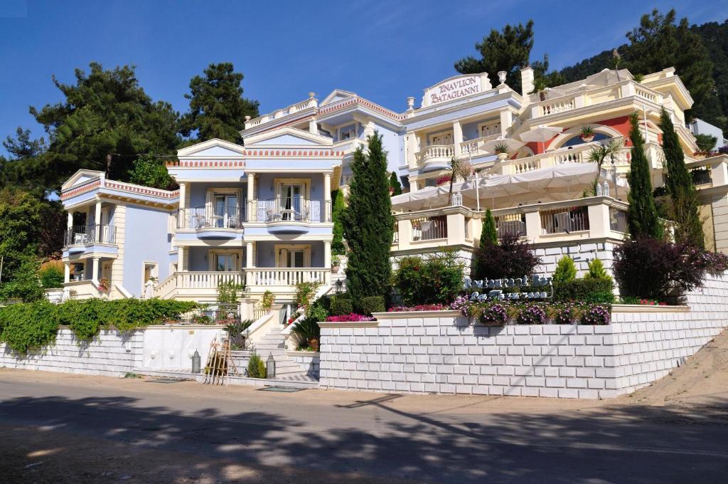 Enavlion Hotel Chrysi Ammoudia Luaran gambar